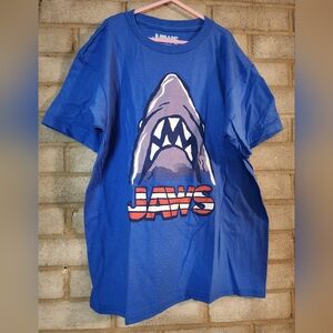 Hybrid Apparel Blue Jaws Kids Tee